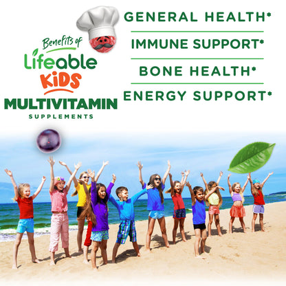 Doctors Finest Multivitamin Gummies for Kids – Vegetarian, GMO-Free & Gluten Free