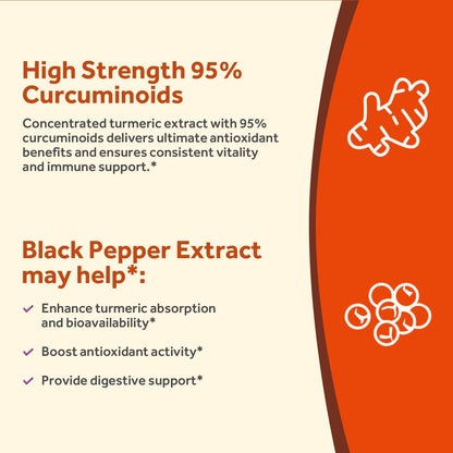 Doctor's Recipes Turmeric Curcumin with Black Pepper Extract – 12,000 mg per Serving, 95% Curcuminoids, High Potency, 120 Caps, Vegan, Non-GMO