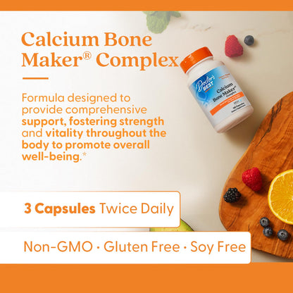 Doctors Best Calcium Bone Maker Complex | Broad Spectrum Bone Health