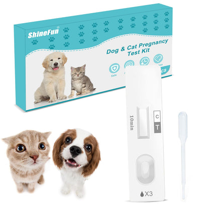 Dog & Cat Pregnancy Test Kit at Home — Urine-Based, 98.8% Accurate, 10-Minute Results