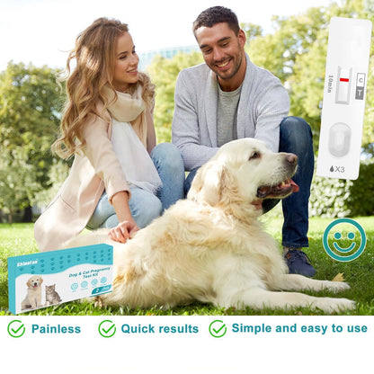 Dog & Cat Pregnancy Test Kit at Home — Urine-Based, 98.8% Accurate, 10-Minute Results