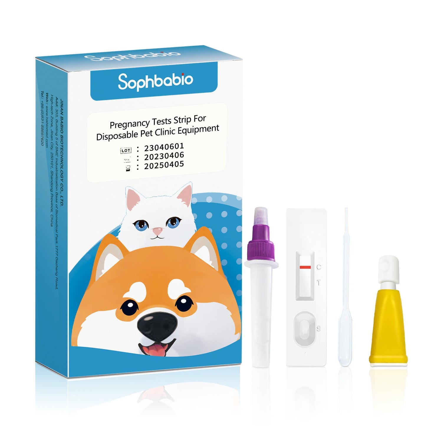 Dog Pregnancy Test Kit - Fast & Accurate Detection | Disposable Pet Equipment