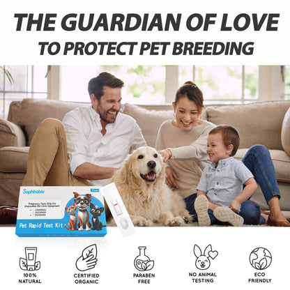 Dog Pregnancy Test Kit - Fast & Accurate Detection | Disposable Pet Equipment