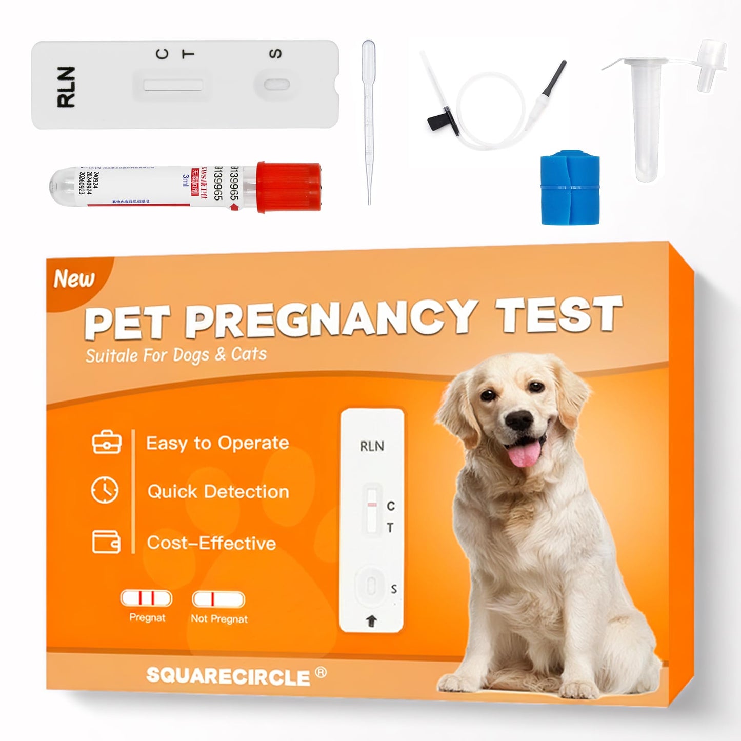 Dog Pregnancy Test Kit at Home – Early Detection, Fast & Accurate