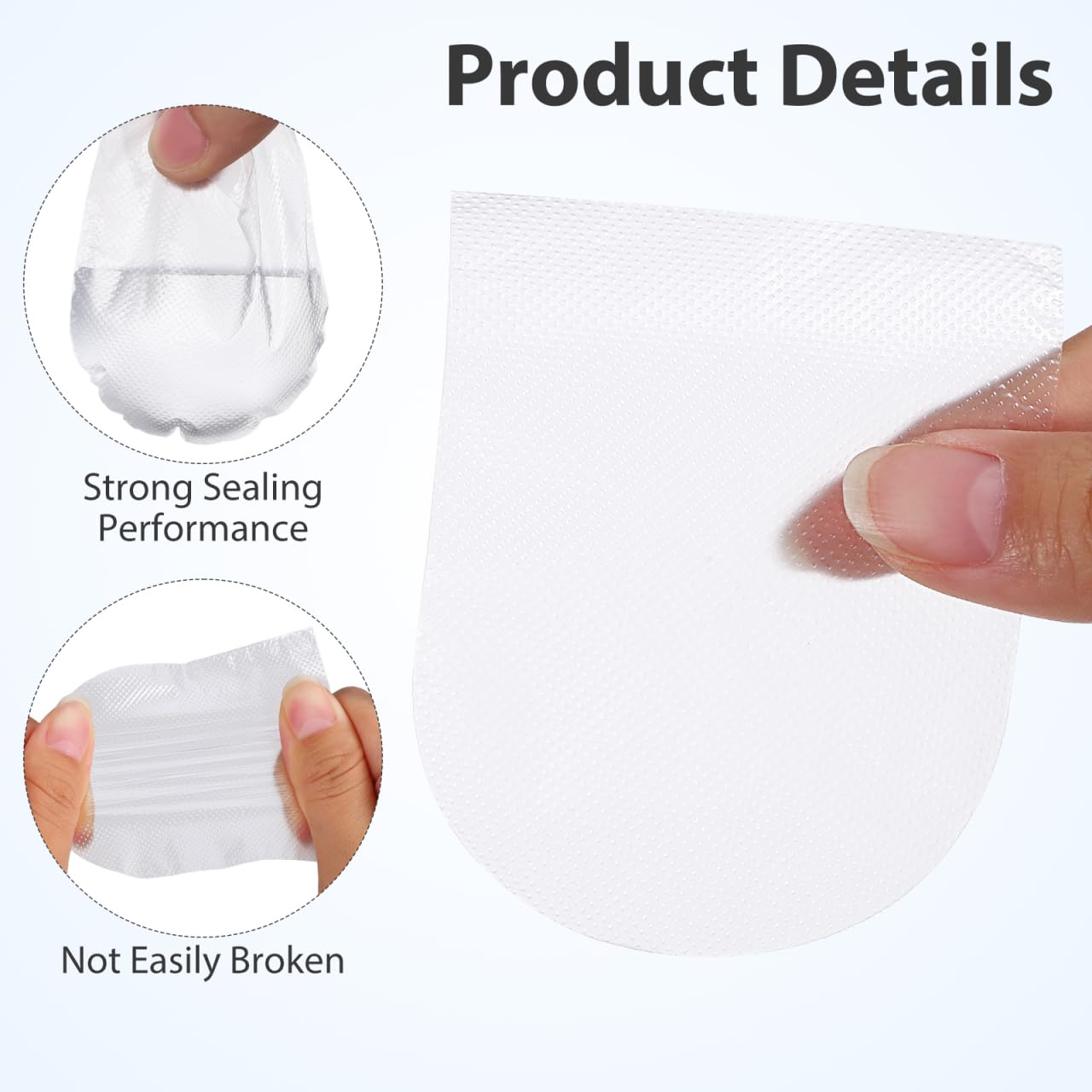 DOITOOL Tongue Sleeve Protector – 50Pcs Clear Disposable Tongue Covers (Taste-Proof for All Ages)