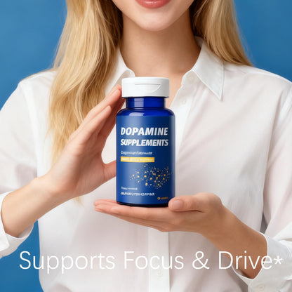 Dopamine Brain Food Supplement - Enhanced Focus, Mental Clarity & Brain Energy (60 Capsules)