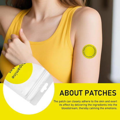 Dopamine Patches - Enhance Concentration & Emotional Stability Daily (30 Pack)