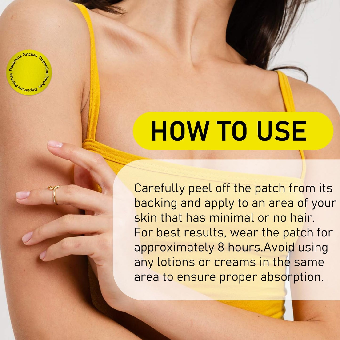 Dopamine Patches – Mood Boost & Positivity | 30 Vegan Mood Patches