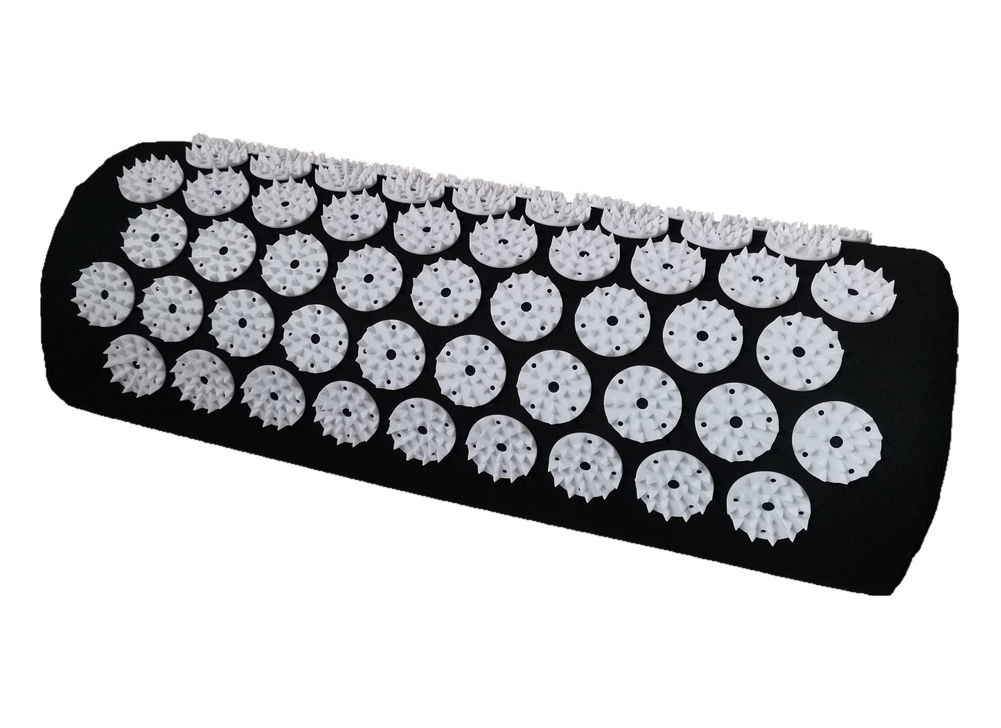 DoroSun Acupressure Massage Pillow – Neck, Back & Head Pain Relief (Black)