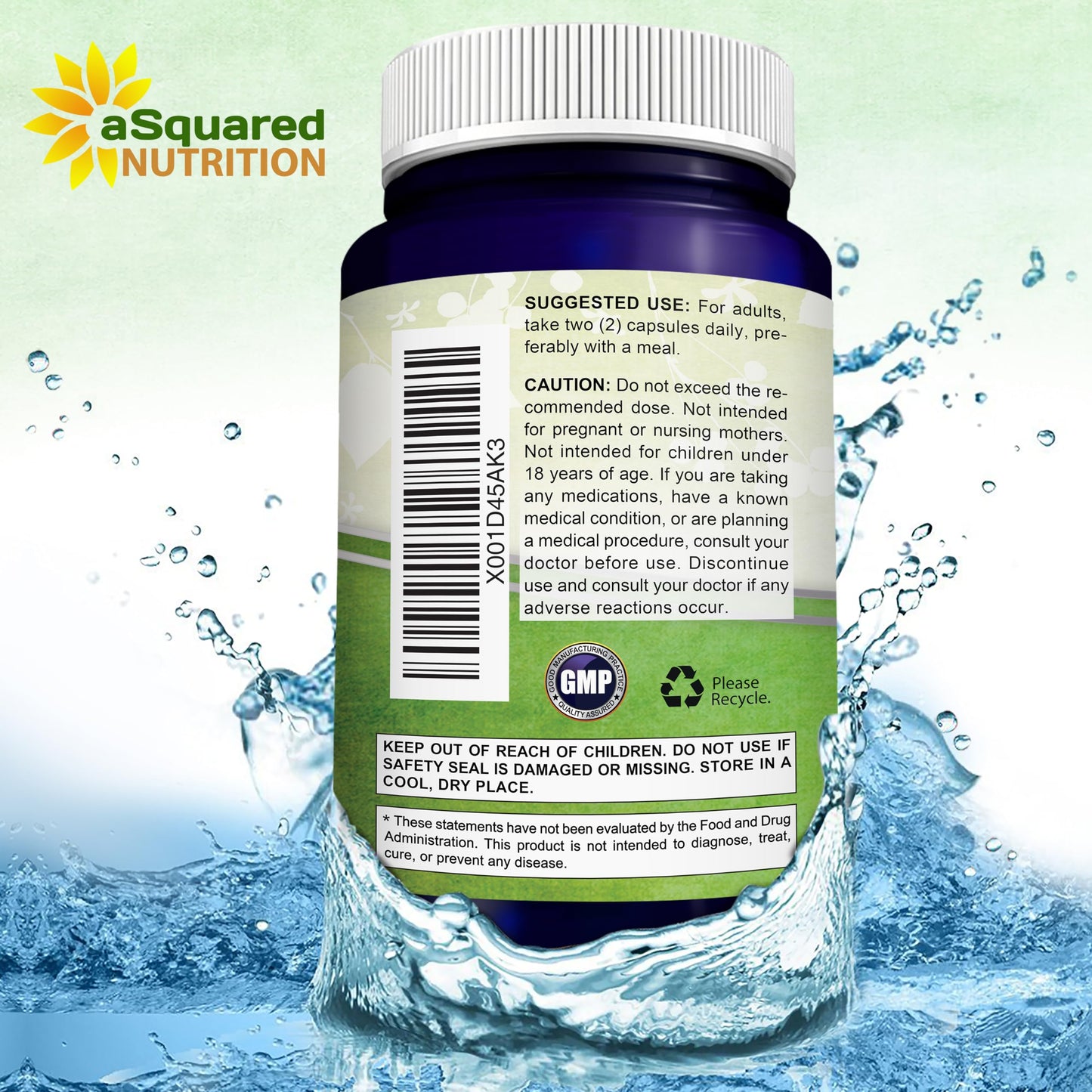 aSquared Nutrition Acetyl L-Carnitine 1000mg - 200 Veggie Capsules | High-Dose ALCAR for Energy & Brain Support