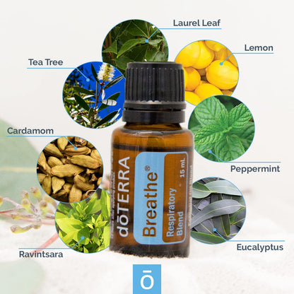 doTERRA Breathe Essential Oil Respiratory Blend - 15 ml