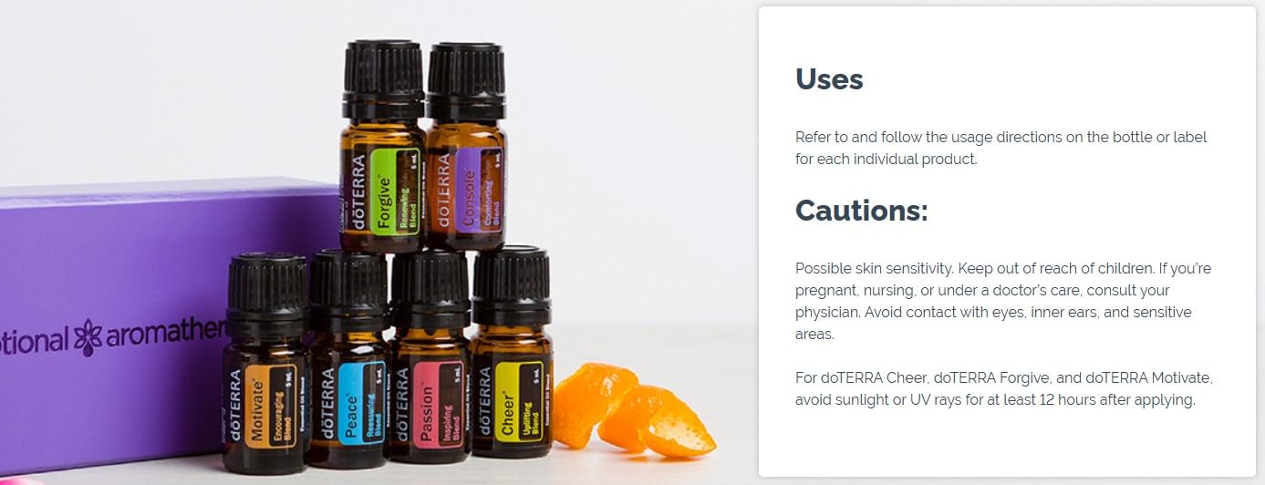 doTERRA Emotional Aromatherapy System Kit – 6 in 1 Bundle