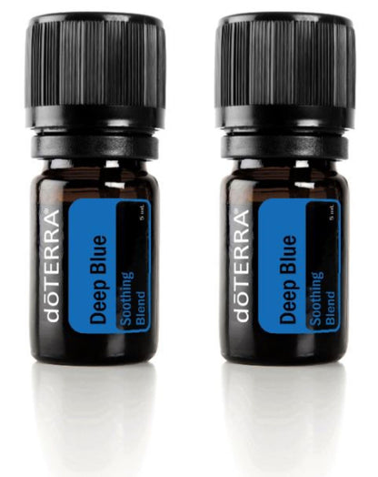 doTERRA Deep Blue Essential Oil Soothing Blend 5 ml (2 Pack)