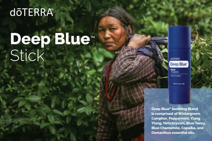 doTERRA Deep Blue Stick - 2 Pack | Fast-Acting Soothing Relief
