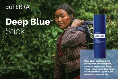 doTERRA Deep Blue Stick - 2 Pack | Fast-Acting Soothing Relief