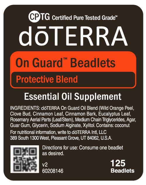 doTERRA On Guard Beadlets 125 ct – Immune Support