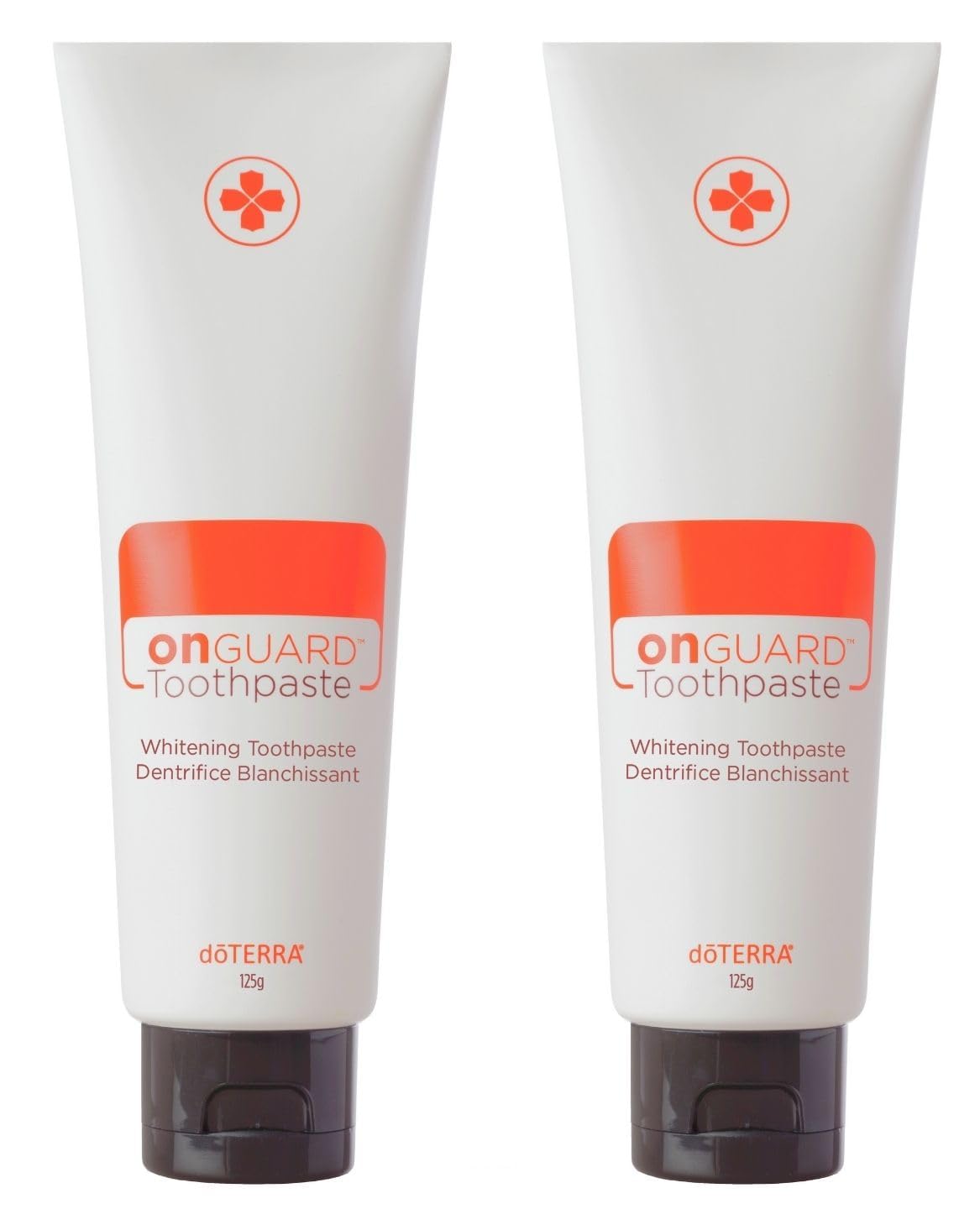 dōTERRA On Guard® Natural Whitening Toothpaste 4.2oz (2 Pack) – Enamel-Safe, Fresh Breath
