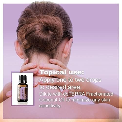 doTERRA Serenity Restful Blend - 15 ml Essential Oil | Calming Sleep Aromatherapy