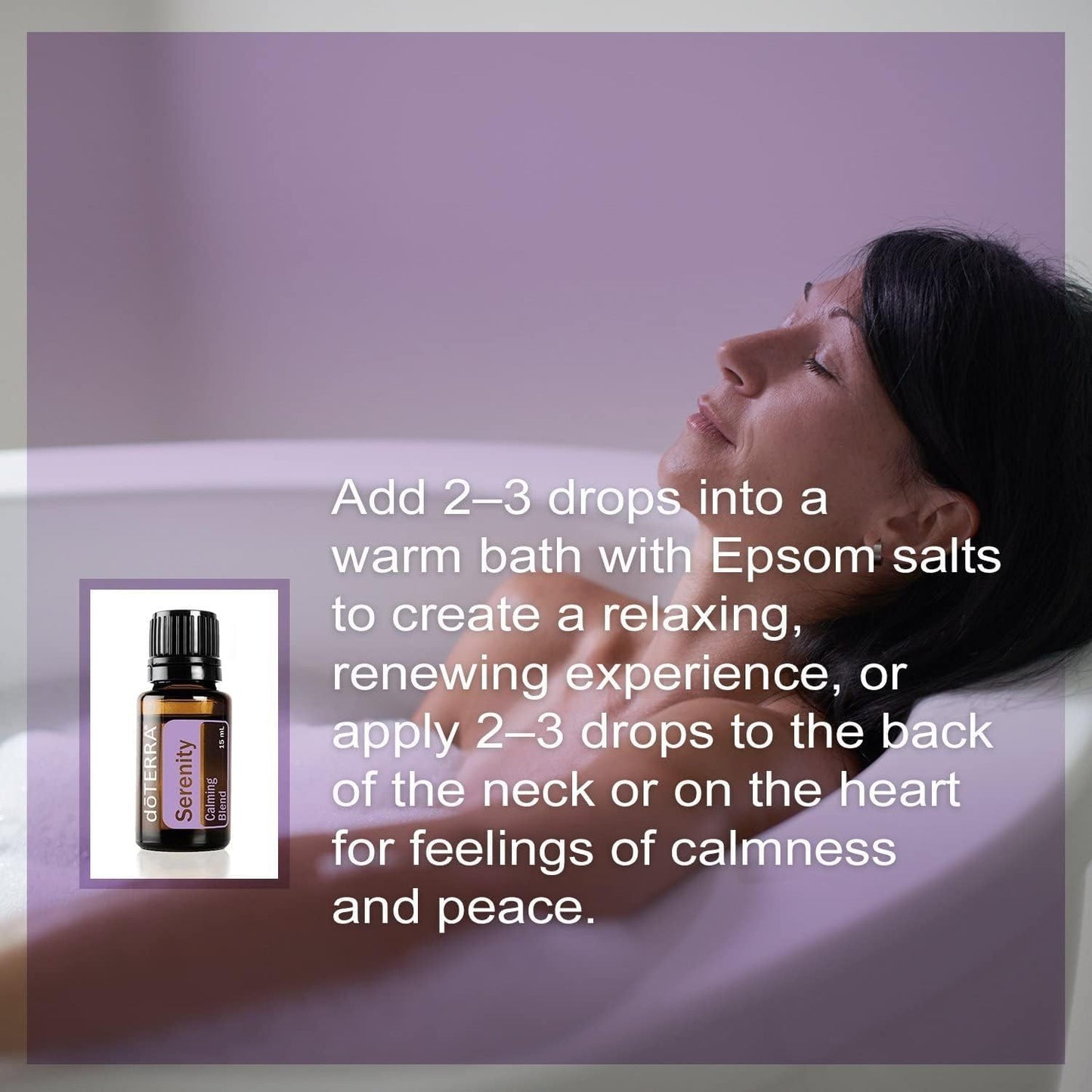 doTERRA Serenity Restful Blend - 15 ml Essential Oil | Calming Sleep Aromatherapy