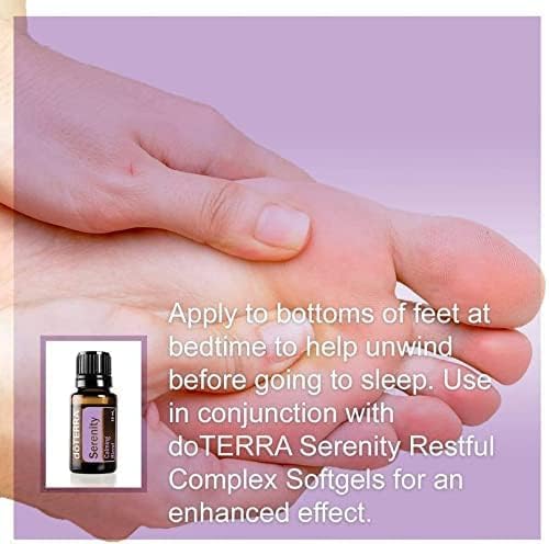 doTERRA Serenity Restful Blend - 15 ml Essential Oil | Calming Sleep Aromatherapy