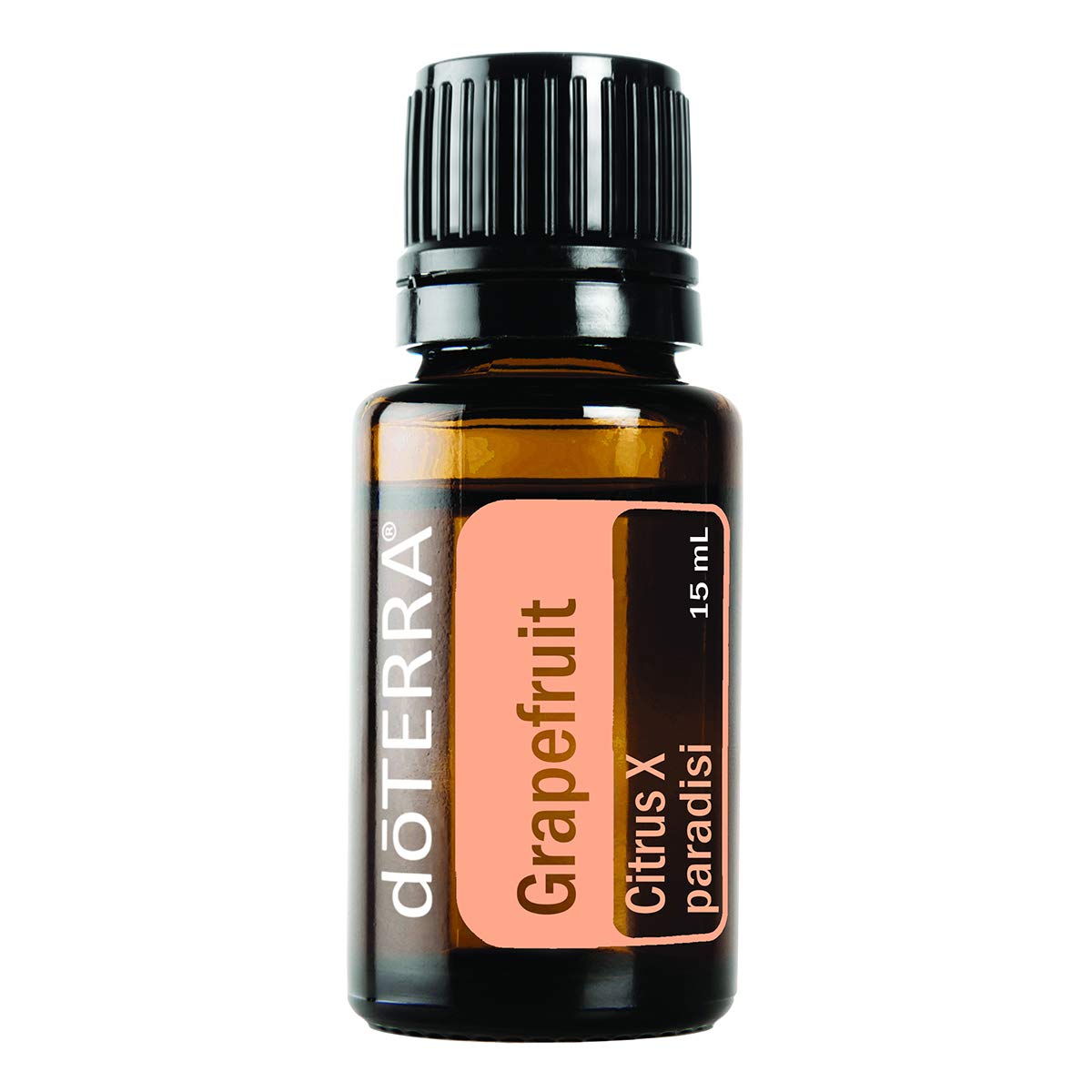 doTERRA Grapefruit Essential Oil 15 ml (1 Pack) – Uplifting Aroma, Purifying Skin Care & Metabolism Support