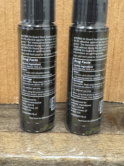 doTERRA On Guard Sanitizing Mist - 27mL (2 Pack) | Travel-Size Germ Shield