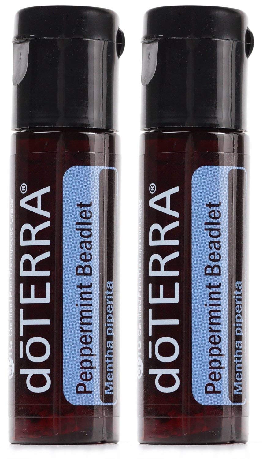 doTERRA Peppermint Beadlets 125 ct (2 Pack) – Oral & Respiratory Health