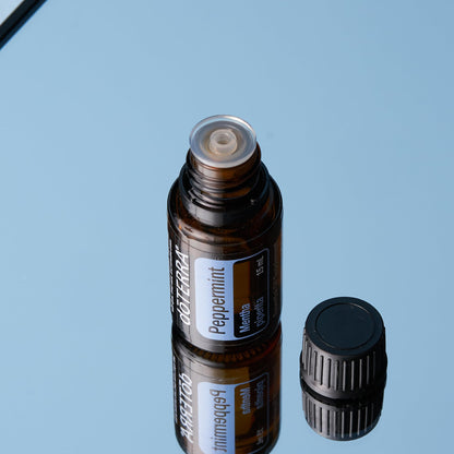 doTERRA Peppermint Essential Oil 15 ml – 2 Pack | Breath & Digestive Support