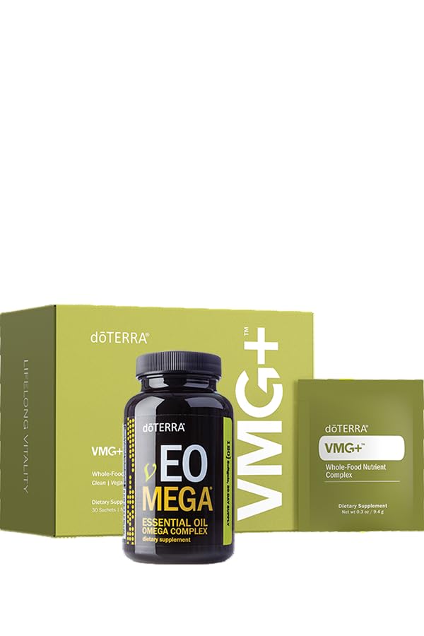 doTERRA VMG+ and vEO Mega (Vegan) - Vegan Multivitamin with Algae Omega-3