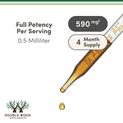 Organic Lemon Balm Tincture 590mg – Digestion & Relaxation, 2 oz | 120 Servings
