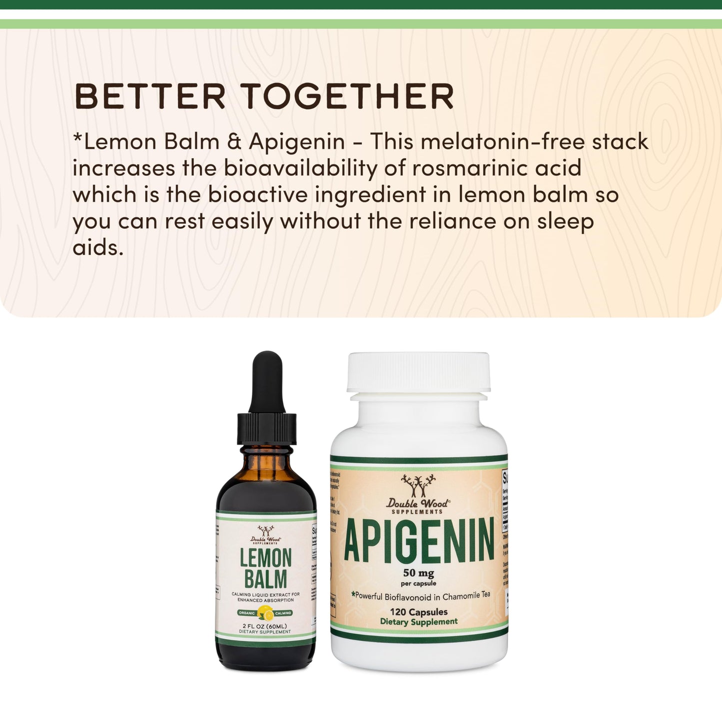 Organic Lemon Balm Tincture 590mg – Digestion & Relaxation, 2 oz | 120 Servings