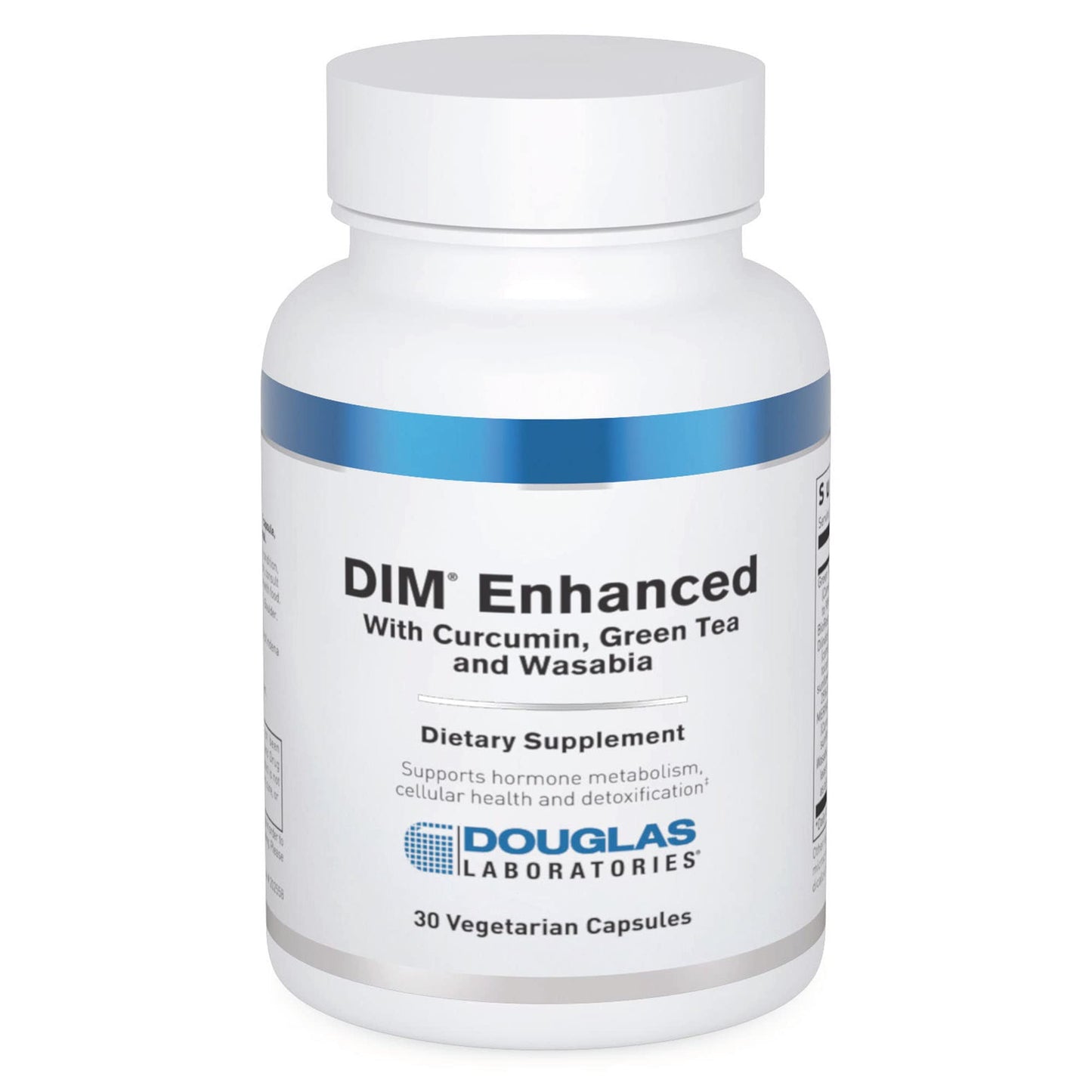 Douglas Laboratories DIM Enhanced 30 Vegetarian Capsules | Hormone Balance, Cellular Health & Detox