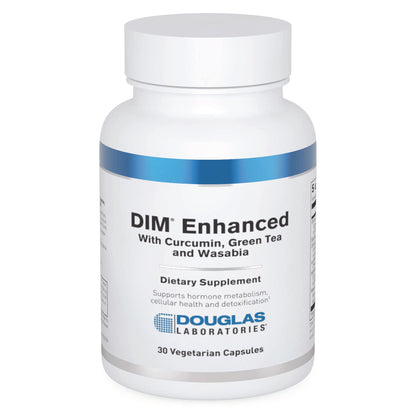 Douglas Laboratories DIM Enhanced 30 Vegetarian Capsules | Hormone Balance, Cellular Health & Detox