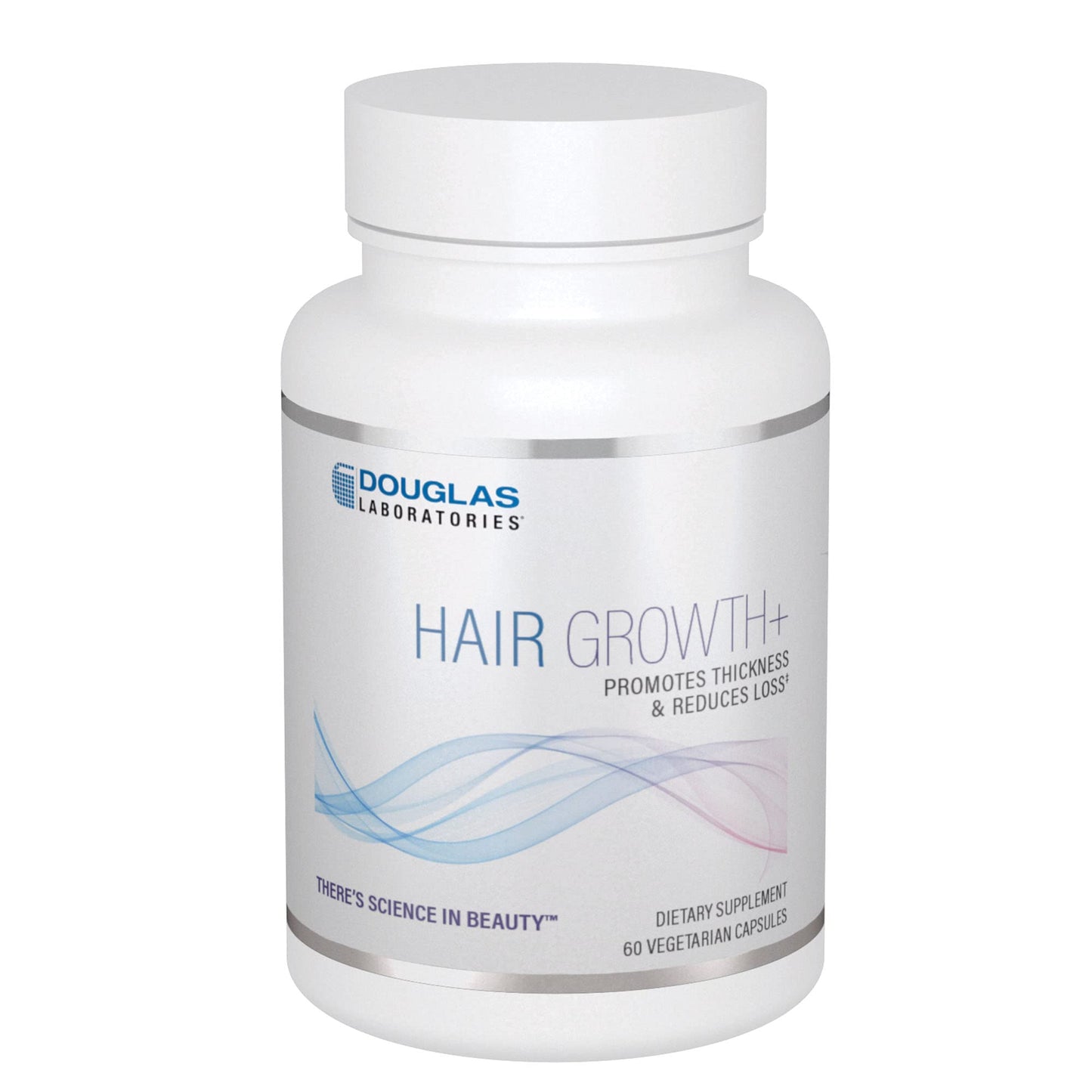 Douglas Laboratories Hair Growth+ | Promotes Thickness & Reduces Hair Loss | 60 Vegetarian Capsules