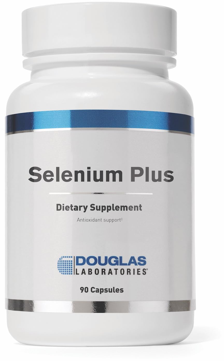 Douglas Laboratories Selenium Plus - Selenium Supplement with Vitamin E & Vitamin C | 90 Capsules