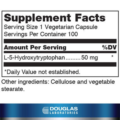 Douglas Laboratories 5-HTP 50 mg – Brain Serotonin Precursor | 100 Capsules
