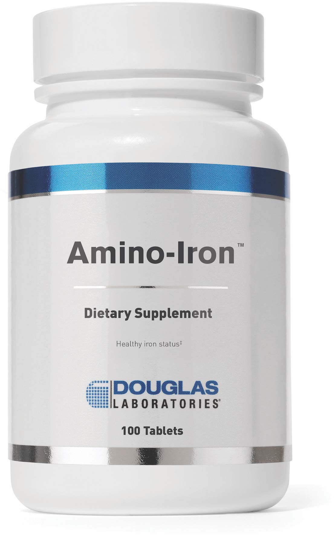 Douglas Laboratories Amino-Iron | Highly Absorbable Iron/Amino Acid Supplement | 100 Tablets