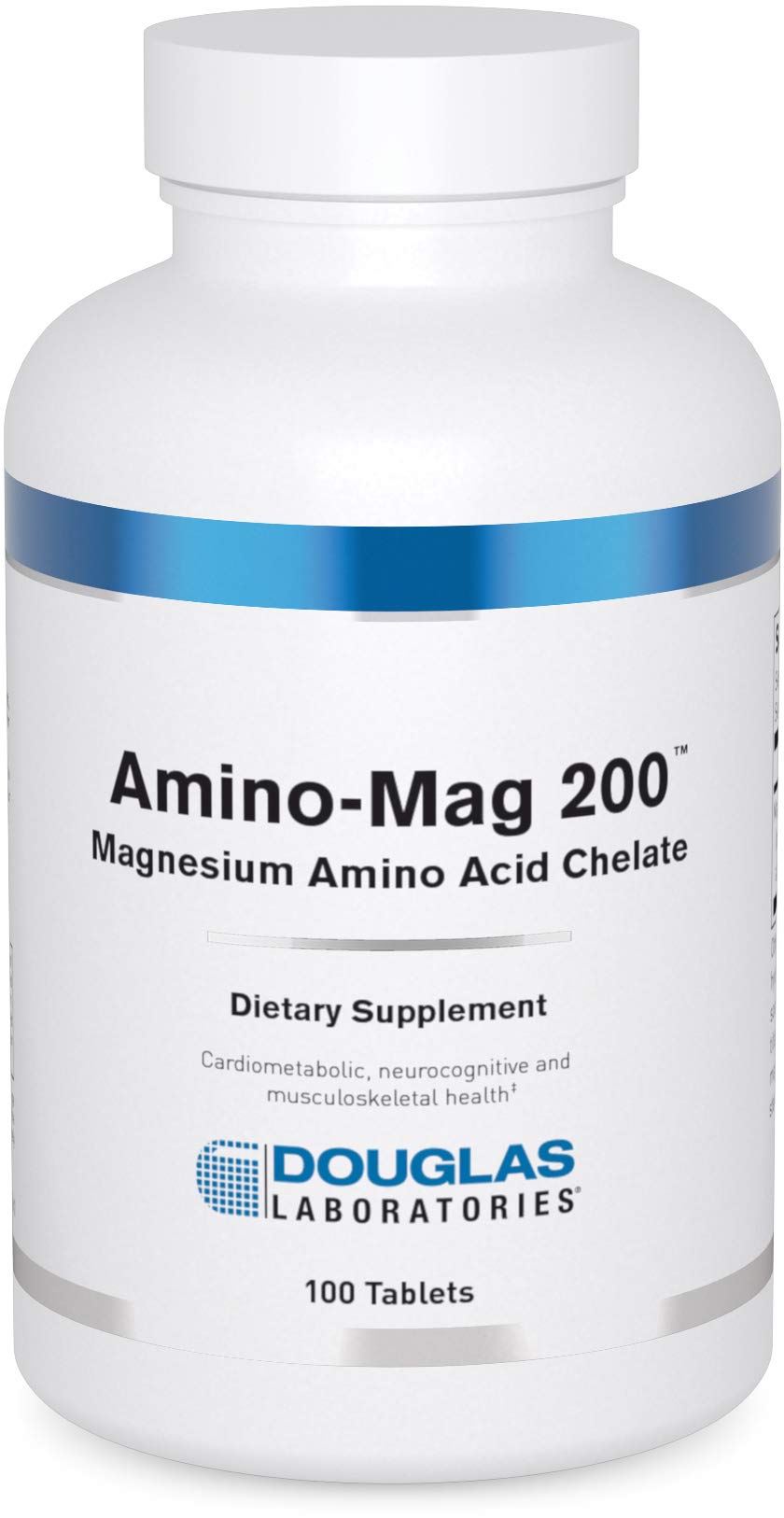 Douglas Laboratories Amino-Mag 200 Magnesium Supplement – 100 Tablets