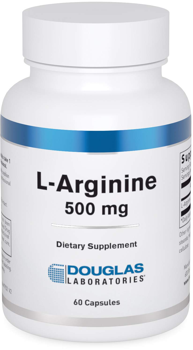 Douglas Laboratories L-Arginine 500 mg | Versatile Amino Acid | 60 Capsules