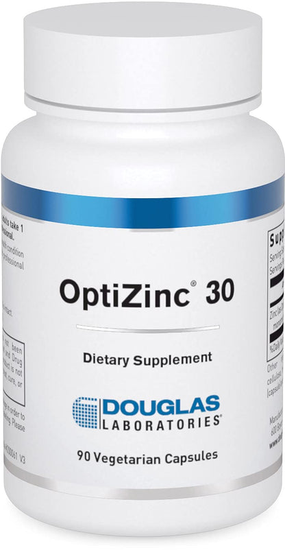 Douglas Laboratories Opti Zinc 30 mg. | Zinc Monomethionine Supports Immune Function and Healthy Skin | 90 Capsules