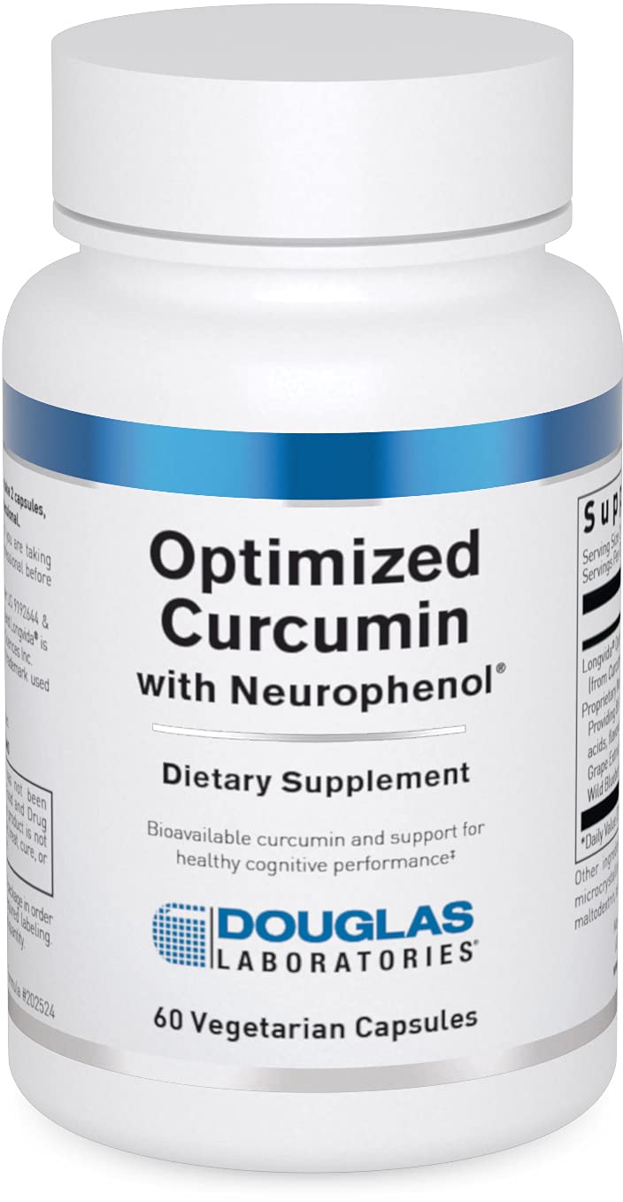 Douglas Laboratories Optimized Curcumin with Neurophenol | Supports Healthy Brain | 60 Capsules