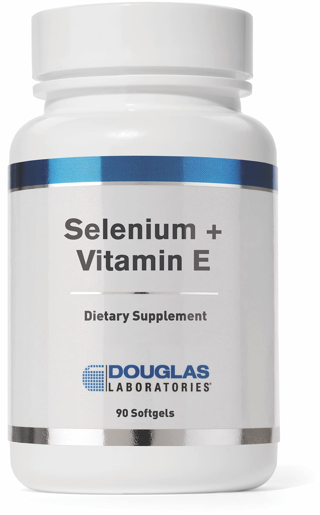 Douglas Laboratories Selenium + Vitamin E | 400 IU Vitamin E & 50 mcg Selenium | 90 Softgels