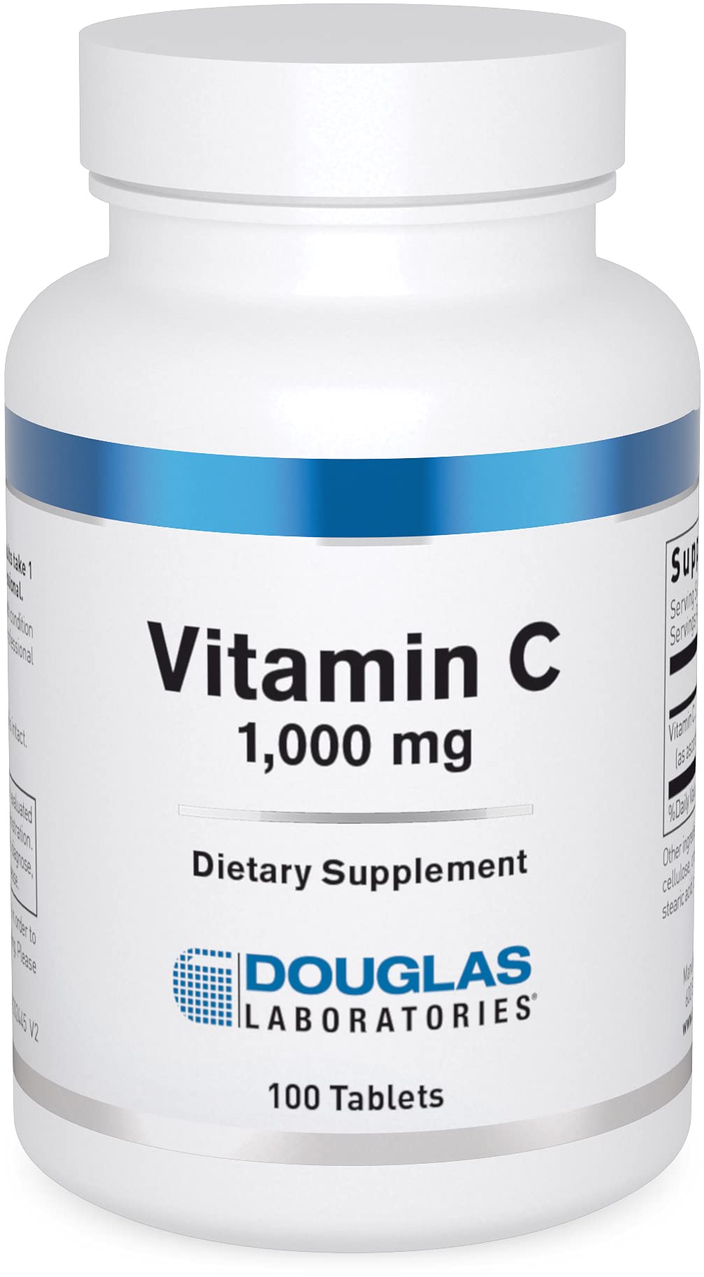 Douglas Laboratories Vitamin C – Water-Soluble Antioxidant | Immune Support & Wound Healing | 100 Tablets