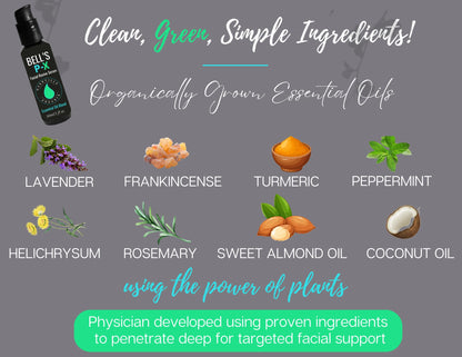 Dr. A's Bell's P-X Facial Revive Stick | Organic Essential Oil Blend