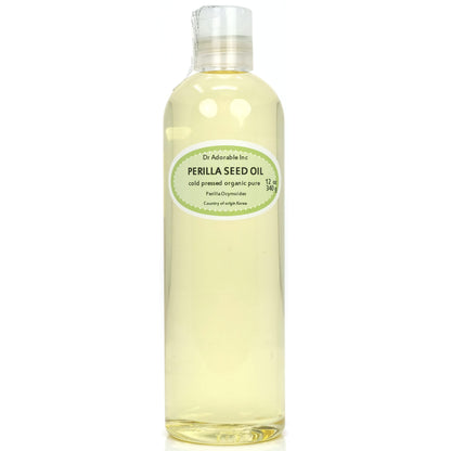Dr Adorable Perilla Seed Oil 12 oz | 100% Pure, Organic, Cold-Pressed