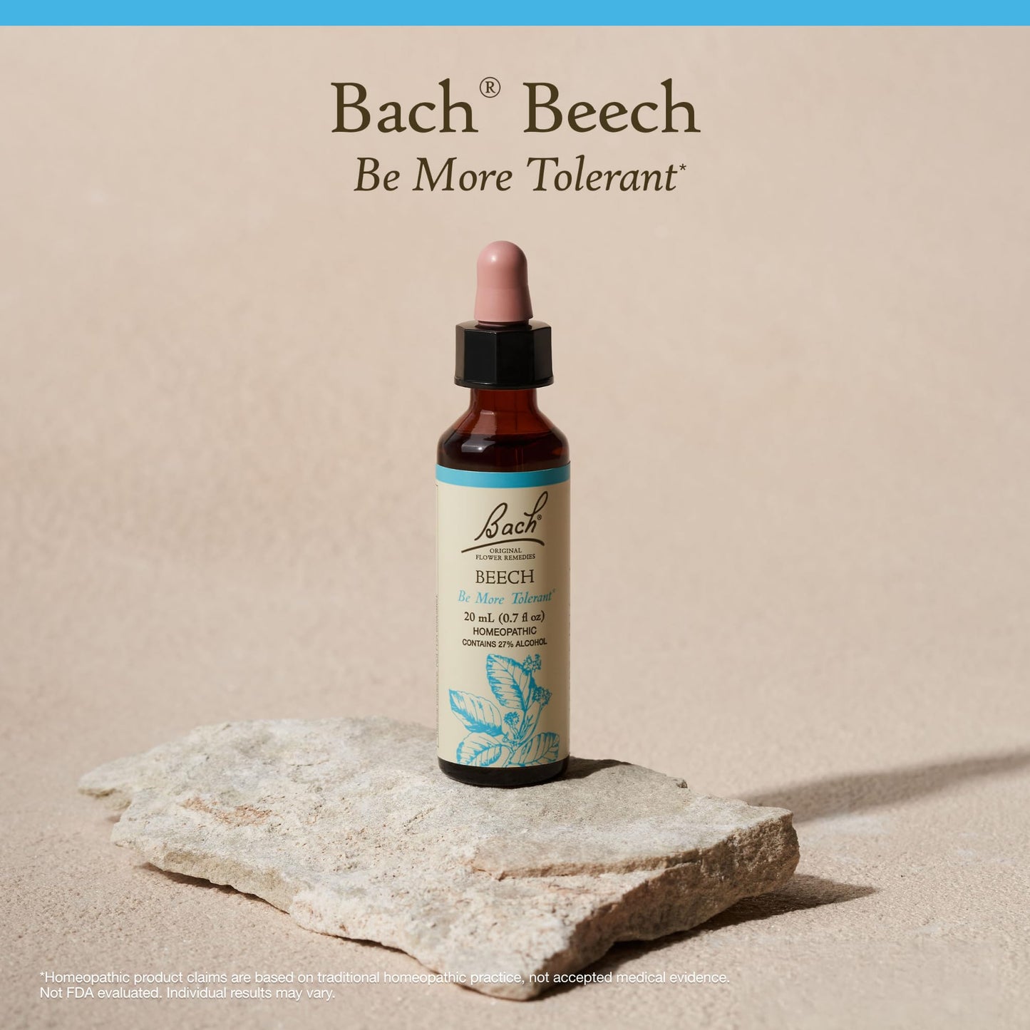Bach Original Flower Remedies Beech - Be More Tolerant - 20mL Dropper