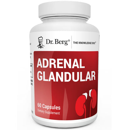 Dr. Berg Adrenal Glandular - Adrenal Support, 60 Capsules