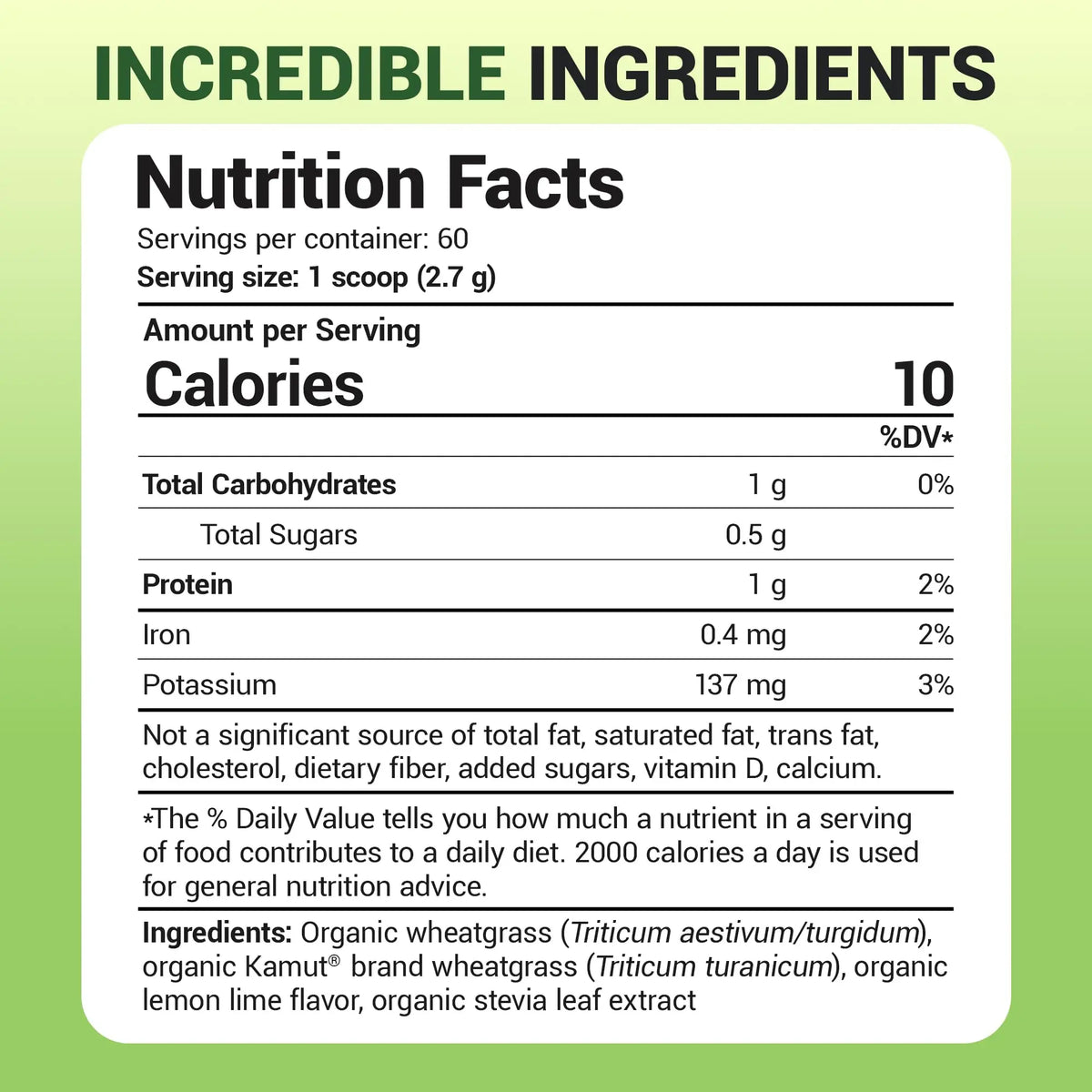 Dr. Berg USDA Organic Green Powder Superfood – Lemon Flavor, 60 Servings BritishVita | Premium UK Vitamins & Wellness Supplements