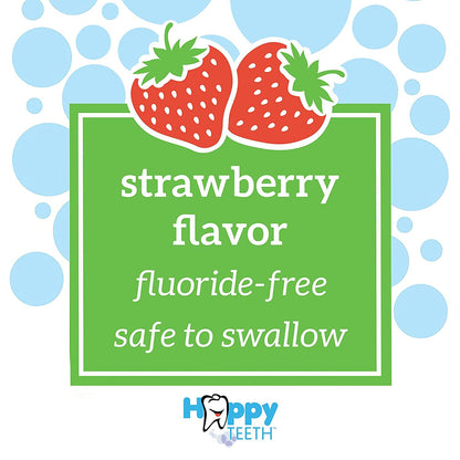 Dr. Brown's Infant-to-Toddler Toothbrush Set with Fluoride-Free Strawberry Toothpaste - Giraffe (0-3 yrs)
