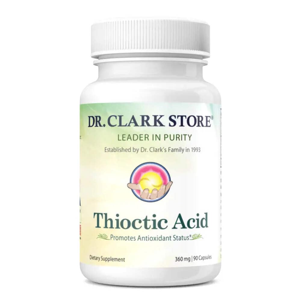 Dr. Clark Alpha Lipoic Acid (Thioctic Acid) 360 mg – 90 Capsules